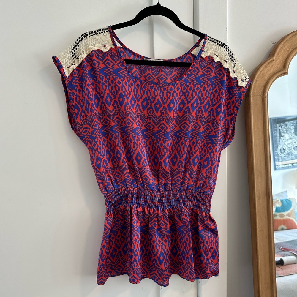 Ikat blouse - size M collective concepts